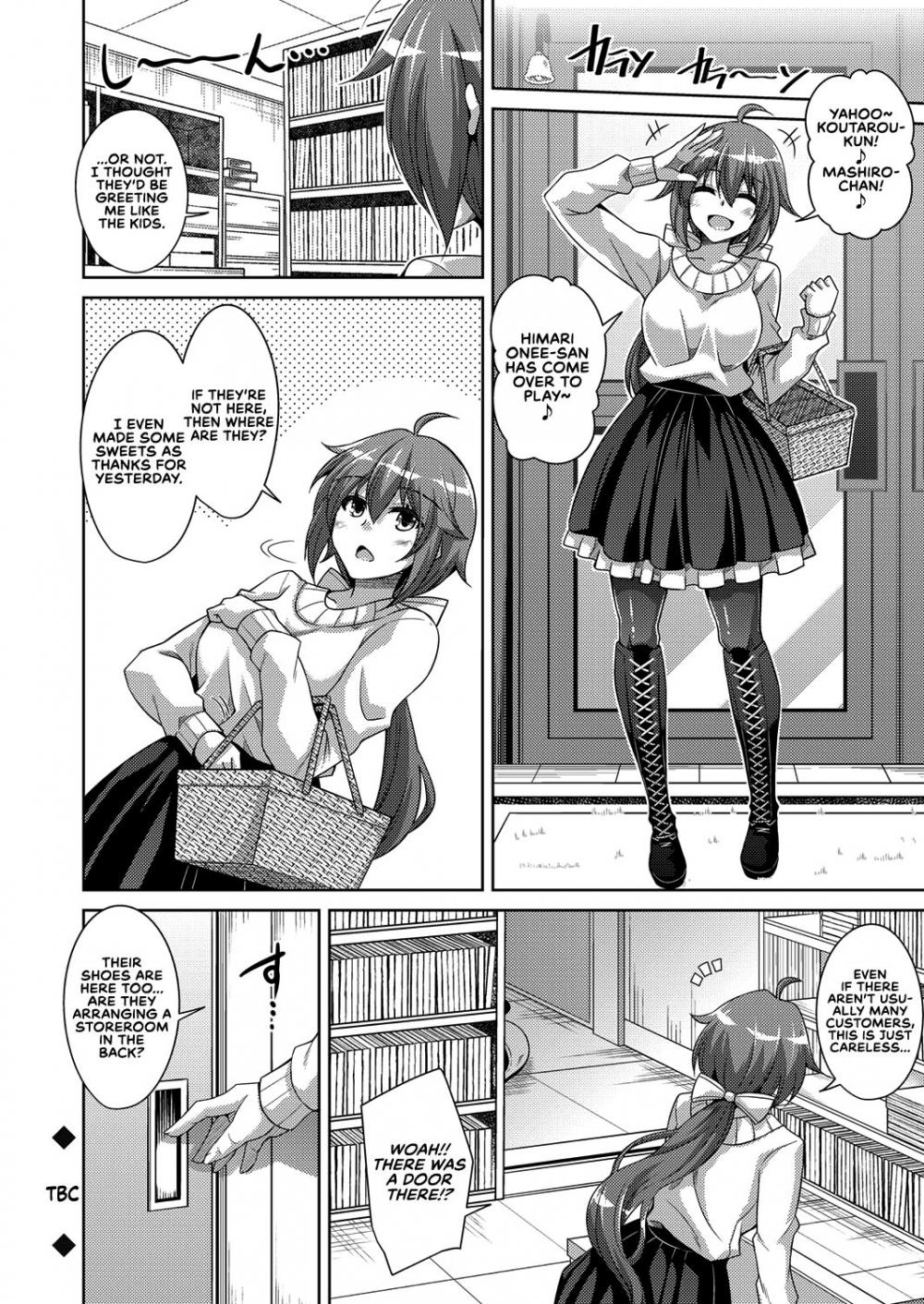 Hentai Manga Comic-A Bitch Rose Shrouded in Books-Read-37